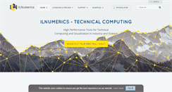 Desktop Screenshot of ilnumerics.net